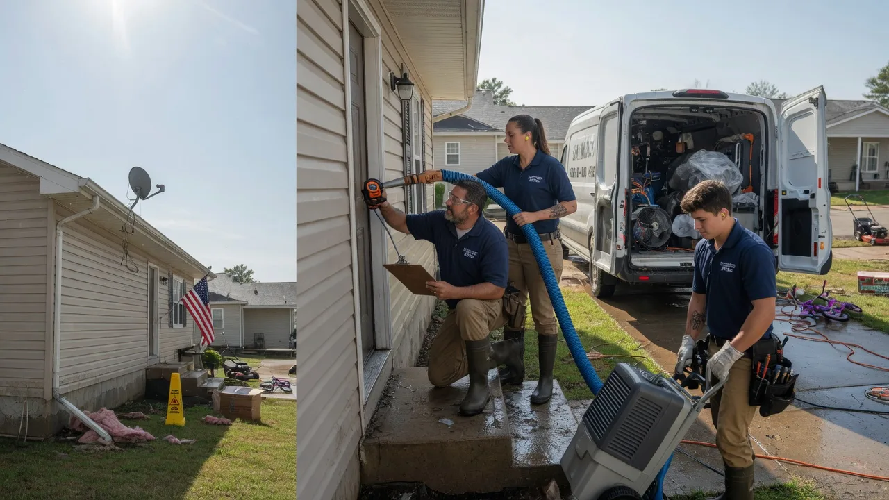 Ceiling Water Damage Restoration in Sterling, UT near me